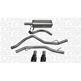 Corsa Performance Exhaust Sport Cat Back System - 14405BLK