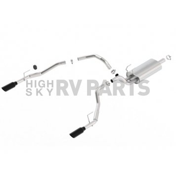 Borla Exhaust Touring Cat Back System - 140552BC