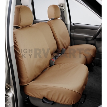 Covercraft Seat Cover Polycotton Tan Set Of 2 - SS2545PCTN