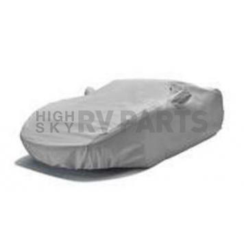 Covercraft Car Cover Evolution Block-It  Notchback Coupe Gray 4 Layer Non-Woven Polypropylene Fabric - C10137GK