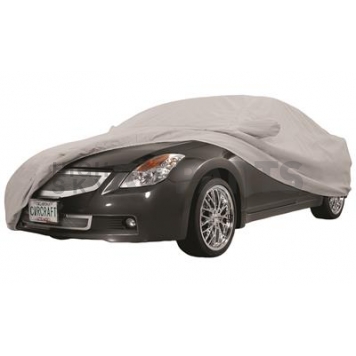 Covercraft Car Cover Hatchback/ Fastback Sedan Gray 3 Layer Polypropylene Fabric - C11975SG