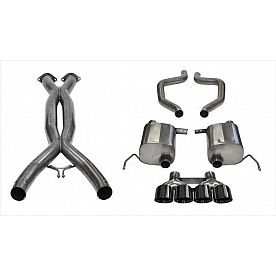 Corsa Performance Exhaust Xtreme Plus Cat Back System - 14766CBBLK