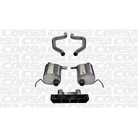 Corsa Performance Exhaust Xtreme Axle Back System - 14767BLK