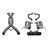 Corsa Performance Exhaust Xtreme Plus Cat Back System - 14767CBBLK