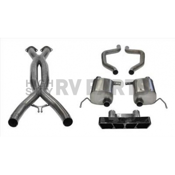 Corsa Performance Exhaust Xtreme Plus Cat Back System - 14767CBBLK