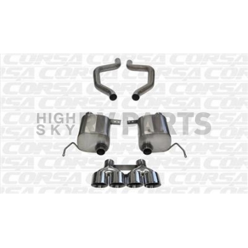 Corsa Performance Exhaust Sport Axle Back System - 14768