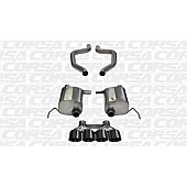 Corsa Performance Exhaust Sport Axle Back System - 14768BLK
