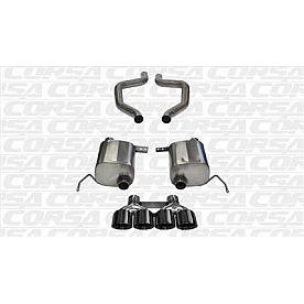 Corsa Performance Exhaust Sport Axle Back System - 14768BLK