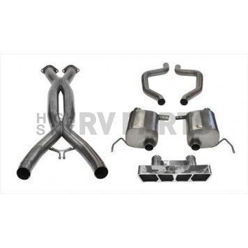 Corsa Performance Exhaust Xtreme Cat Back System - 14769CB