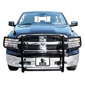 Black Horse Offroad Grille Guard 1-1/2 Inch Black Powder Coated Steel - 17DG109MA