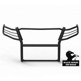 Black Horse Offroad Grille Guard 1-1/2 Inch Black Powder Coated Steel - 17GC15MA