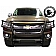 Black Horse Offroad Grille Guard 1-1/2 Inch Black Powder Coated Steel - 17GC15MA