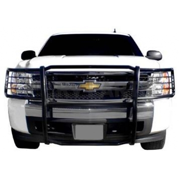 Black Horse Offroad Grille Guard 1-1/2 Inch Black Powder Coated Steel - 17GT27MA
