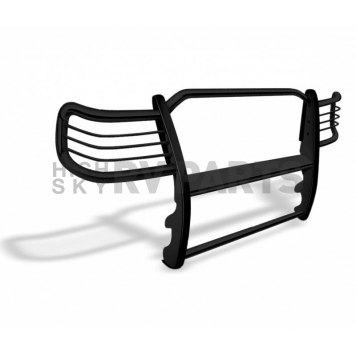 Black Horse Offroad Grille Guard 1-1/2 Inch Black Powder Coated Steel - 17TU26MA