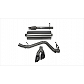 Corsa Performance Exhaust Touring Cat Back System - 14847BLK