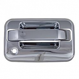 Coast To Coast Exterior Door Handle Cover - Silver ABS Plastic - CCIDH68110B1