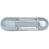 Coast To Coast Exterior Door Handle Cover - Silver ABS Plastic - CCIDH68111B