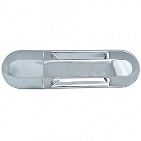 Coast To Coast Exterior Door Handle Cover - Silver ABS Plastic - CCIDH68111B