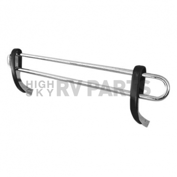 Black Horse Offroad Bumper Guard - Polished Silver Stainless Steel - 8D091016SS
