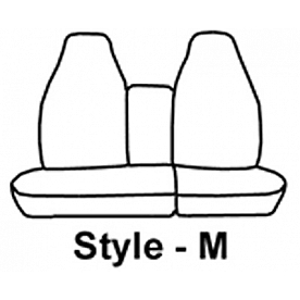 Covercraft Seat Cover Polycotton Gray One Row - SS3260PCGY