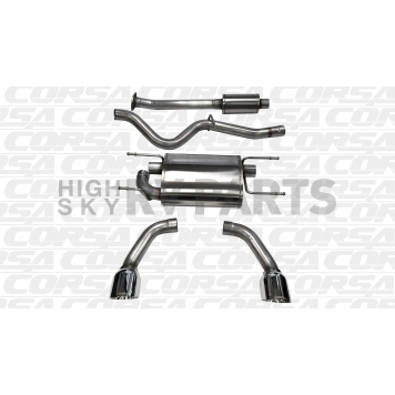 Corsa Performance Exhaust Sport Cat Back System - 14864