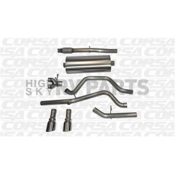 Corsa Performance Exhaust Cat Back System - 14869