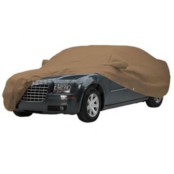 Covercraft Car Cover Sedan/ Convertible Taupe 3 Layer Film Barrier Fabric - C17124TT