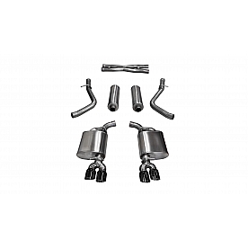Corsa Performance Exhaust Sport Cat Back System - 14986BLK