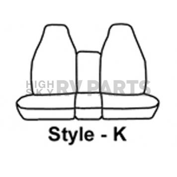 Covercraft Seat Cover Polycotton Tan One Row - SS3305PCTN