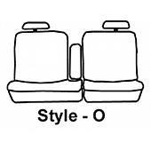 Covercraft Seat Cover Polycotton Gray One Row - SS3308PCGY