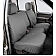 Covercraft Seat Cover Polycotton Gray One Row - SS3308PCGY