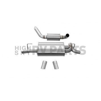 Corsa Performance Exhaust Touring Axle Back System - 21015