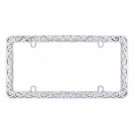 Cruiser License Plate Frame - Plastic Chrome Plated - 16230