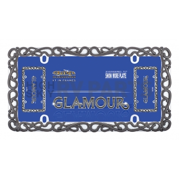 Cruiser License Plate Frame - Glamour Plastic - 16280-2