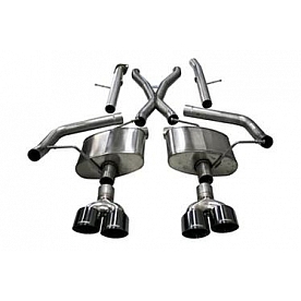 Corsa Performance Exhaust Sport Cat Back System - 21051BLK