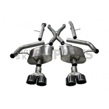 Corsa Performance Exhaust Sport Cat Back System - 21051BLK