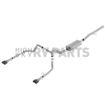 Borla Exhaust Touring Cat Back System - 140772BC