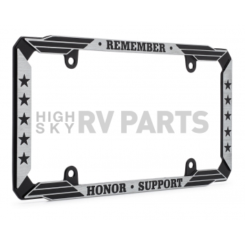 Cruiser License Plate Frame - Military Appreciation Die Cast Zinc - 31050-1