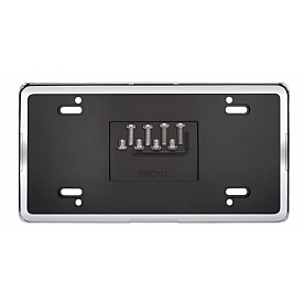 Cruiser License Plate Frame - Vault ABS Plastic - 62730