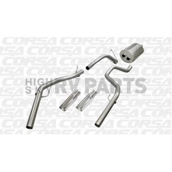 Corsa Performance Exhaust DB Series Cat Back System - 24425