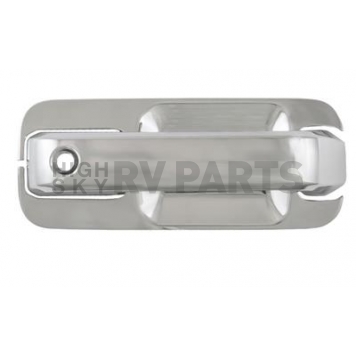 Coast To Coast Exterior Door Handle Cover - Silver ABS Plastic - CCIDH68570B
