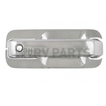Coast To Coast Exterior Door Handle Cover - Silver ABS Plastic - CCIDH68570B2