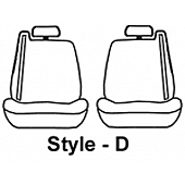 Covercraft Seat Cover Polycotton Tan Set Of 2 - SS3352PCTN