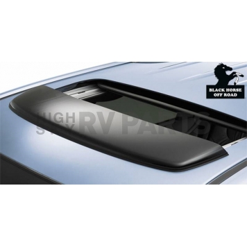 Black Horse Offroad Sunroof Wind Deflector - Acrylic Smoke - SRD02-2