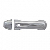 Coast To Coast Exterior Door Handle Cover - Silver ABS Plastic - CCIDH68580S2