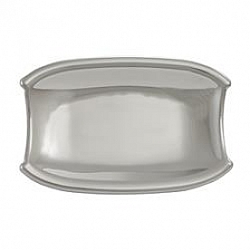 Coast To Coast Exterior Door Handle Cover - Silver ABS Plastic - CCIDHC200