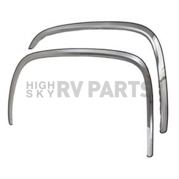 Coast To Coast Fender Trim - Full Wheel Well Stainless Steel Polished - CCIFTC145