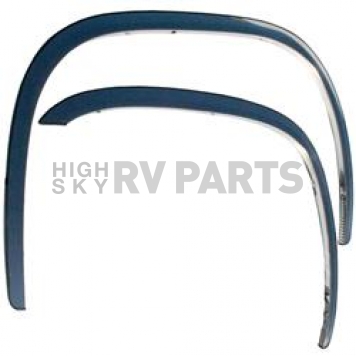 Coast To Coast Fender Trim - Half Wheel Well Stainless Steel Polished - CCIFTC146