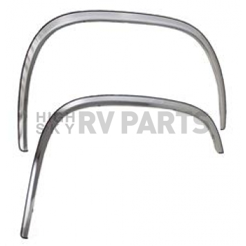 Coast To Coast Fender Trim - Full Wheel Well Stainless Steel Polished - CCIFTC147