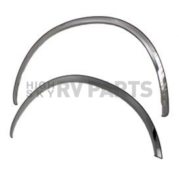 Coast To Coast Fender Trim - Full Wheel Well Stainless Steel Polished - CCIFTD237